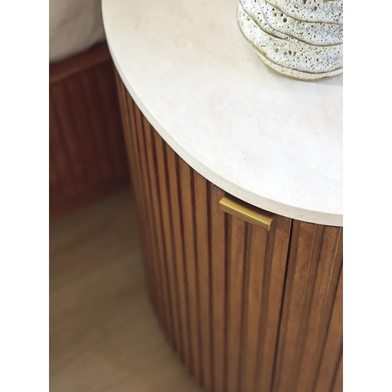 La Costa Aviara Demilune Nightstand