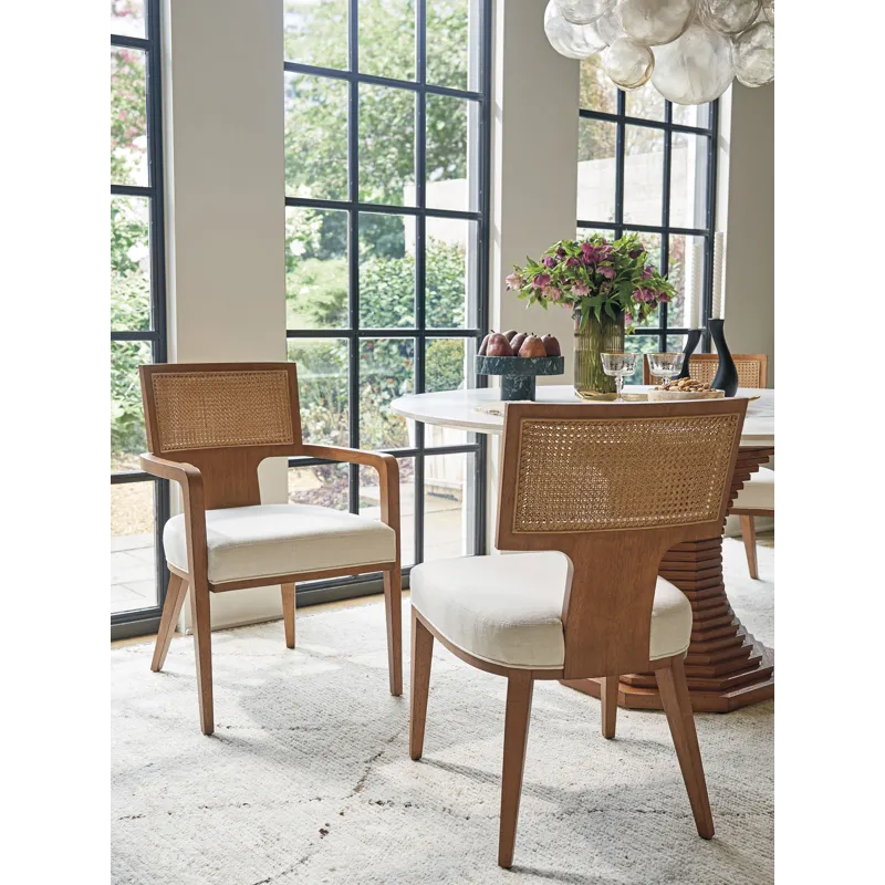 La Costa Serrano Custom Woven Side Chair