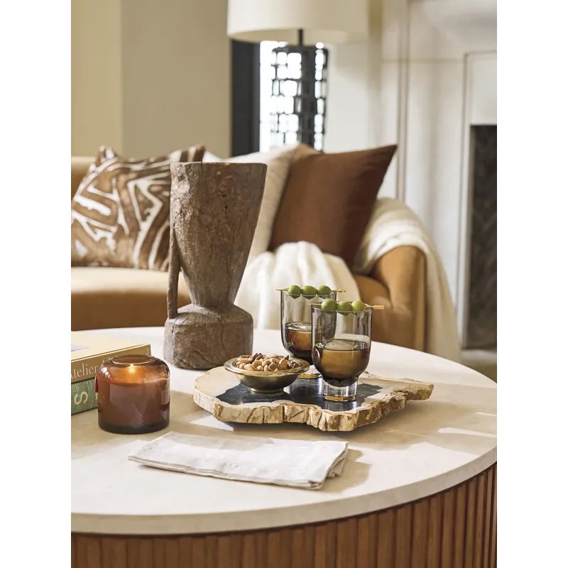 La Costa Avenida Round Cocktail Table