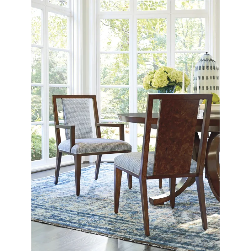 Rendezvous Boswell Splat Back Arm Chair