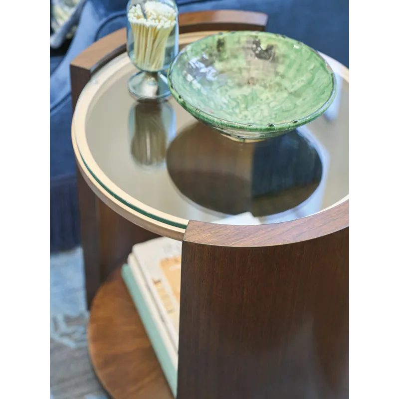 Rendezvous Lennox Round Accent Table