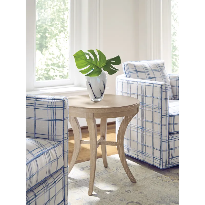 Sunday Morning Westbrook Round End Table