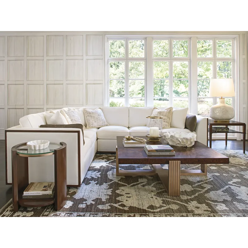 Rendezvous Andora Square Lamp Table