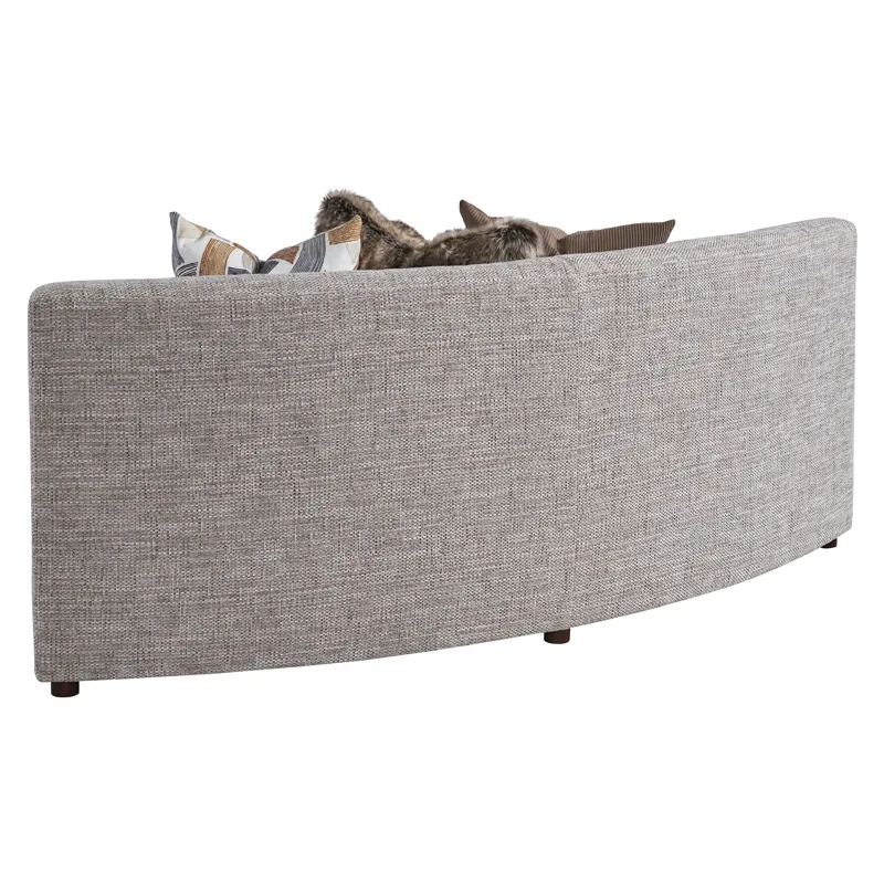 Zanzibar Alston Armless Curved Sofa