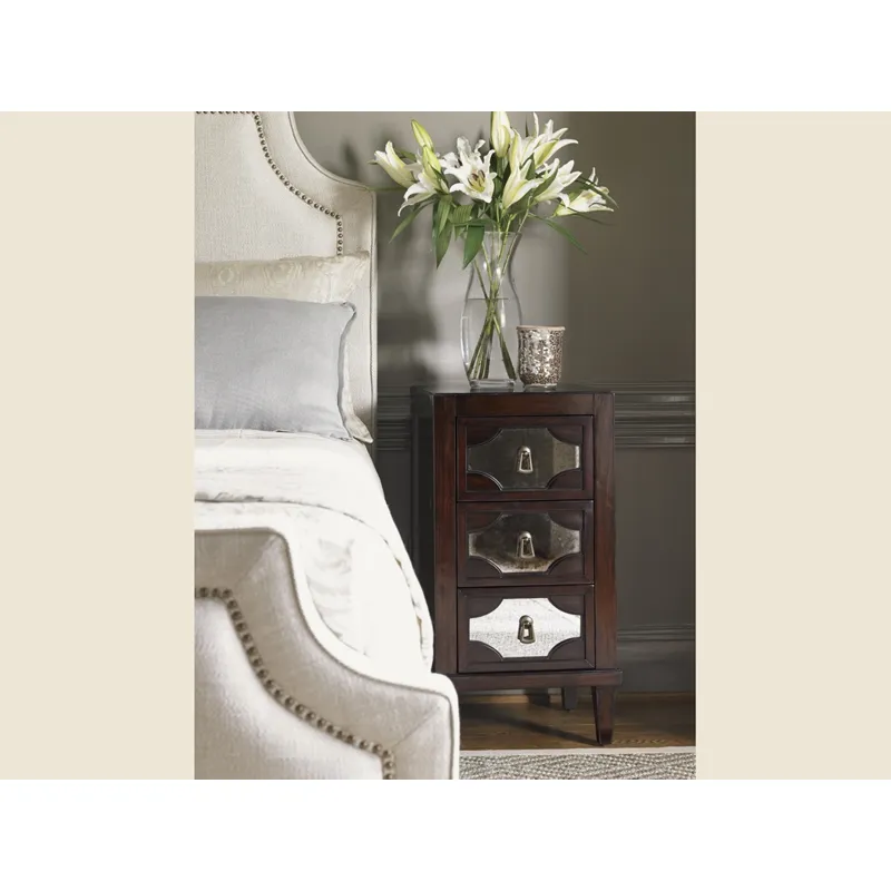 Lucerne Mirrored Nightstand
