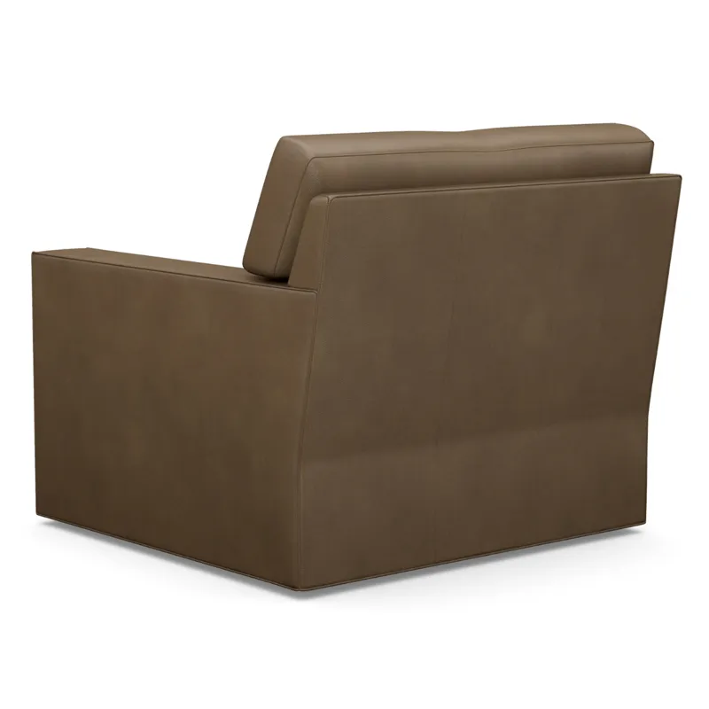 Couture Leather Braxton Leather Swivel Chair