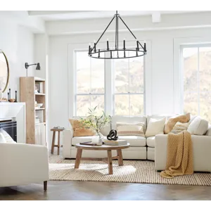 PEARCE II WHITE 4PC SECTIONAL