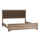 Sun Valley King Upholstered Panel Bed