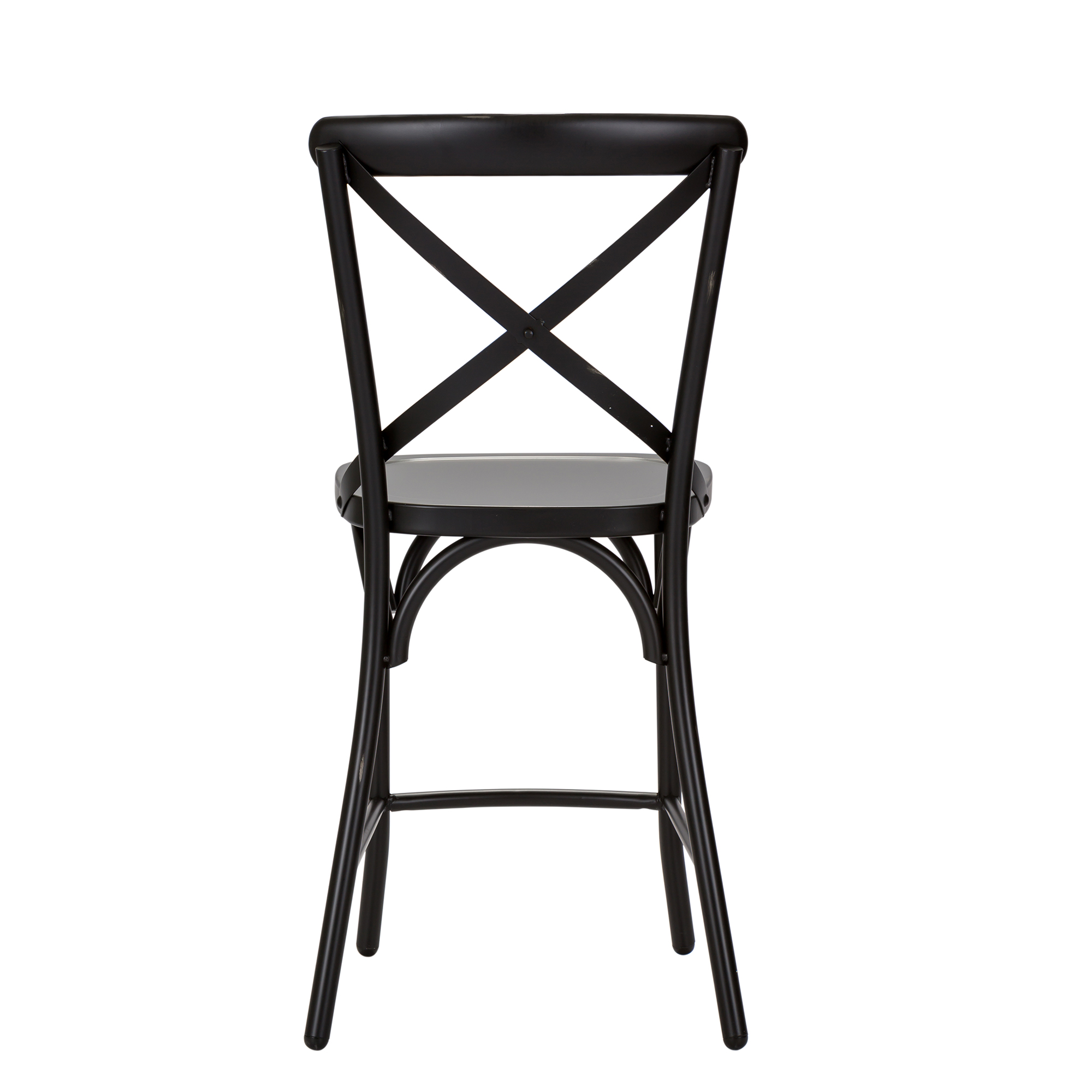 Vintage Series X Back Counter Chair Black 179B300524B by Liberty
