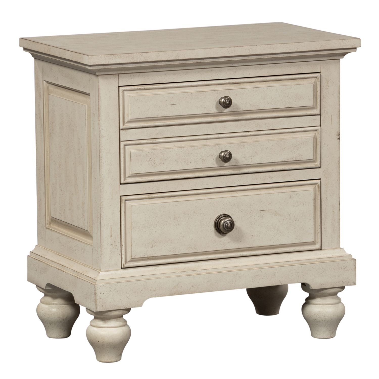 High Country Queen Panel Bed, Dresser & Mirror, Night Stand 697BR