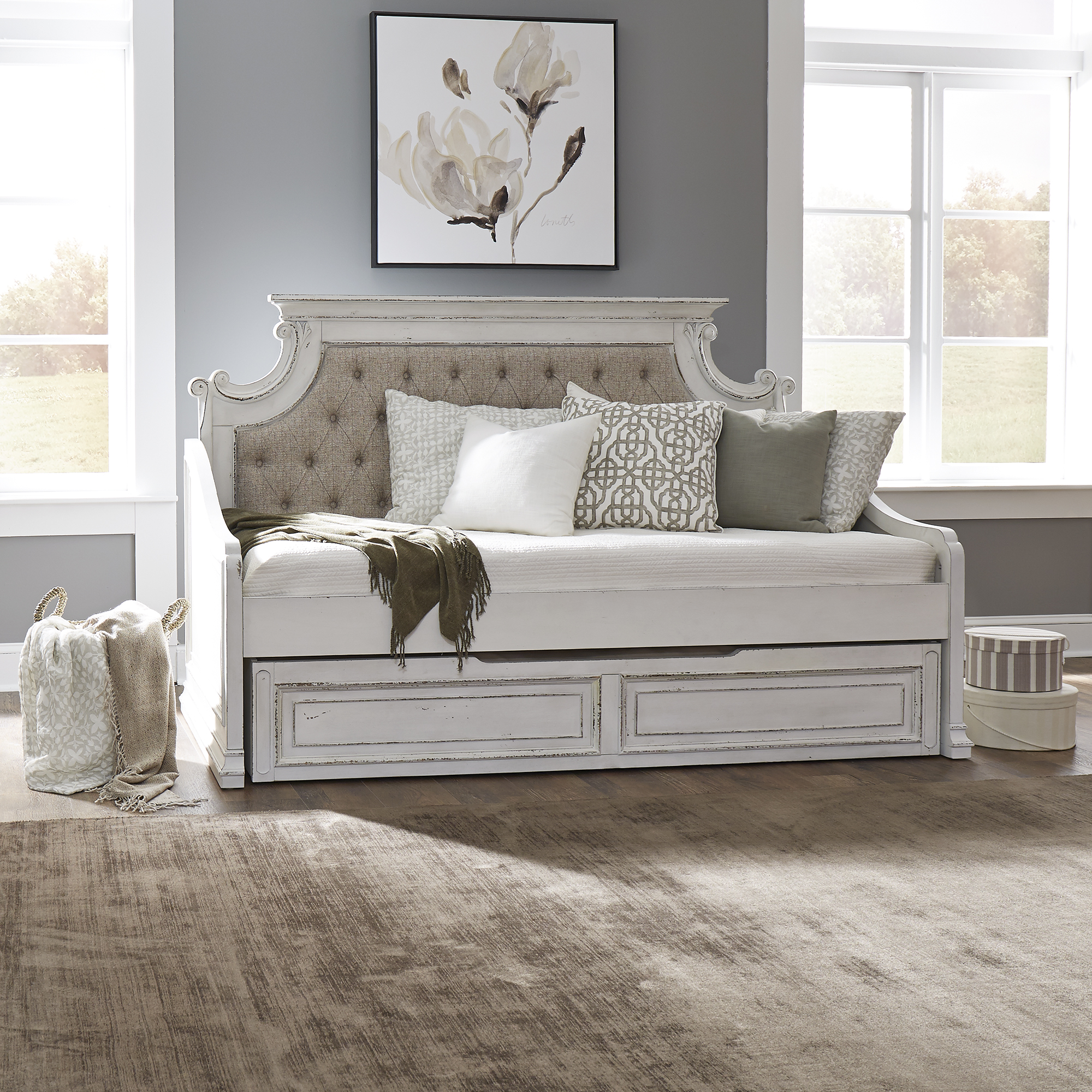 Magnolia Manor Twin Daybed with Trundle 244DAYTTR by Liberty