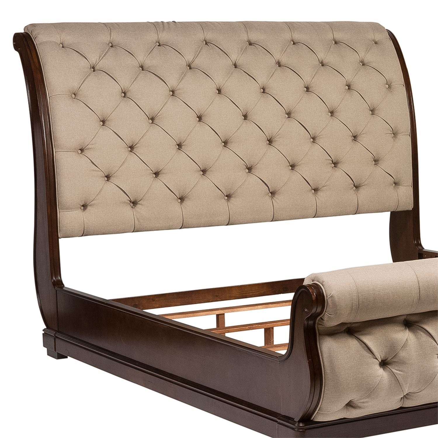Cotswold King Uph Sleigh Headboard NIS732183601 by Samuel Frederick