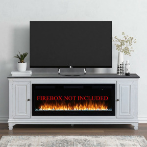 80 Inch Fireplace TV Console