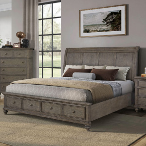 Twin Lakes Queen Storage Bed