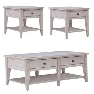 Lake House 3 Piece Set (1-Cocktail 2-End Tables)