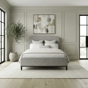 Wesley Hall Queen Uph Footboard