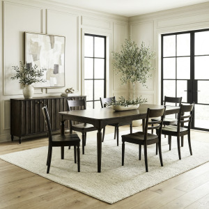 Wesley Hall 7 Piece Rectangular Table Set