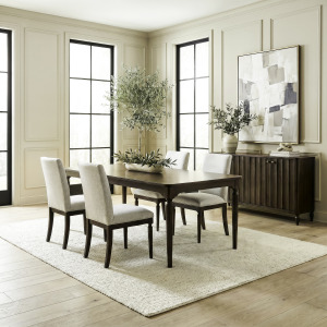 Wesley Hall Opt 5 Piece Rectangular Table Set