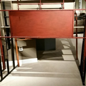 Vintage Series Metal Bed Rack