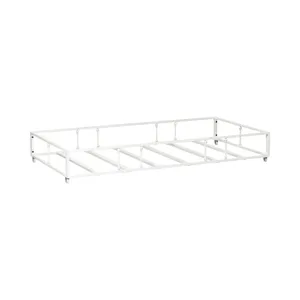 Twin Metal Trundle - Antique White