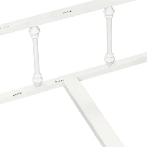 Twin Metal Trundle - Antique White