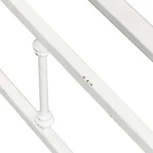 Twin Metal Trundle - Antique White