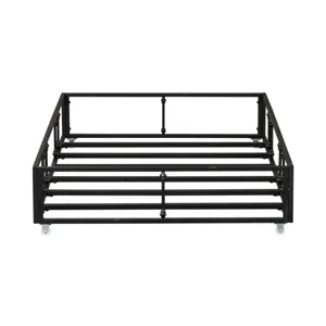 Twin Metal Trundle - Black