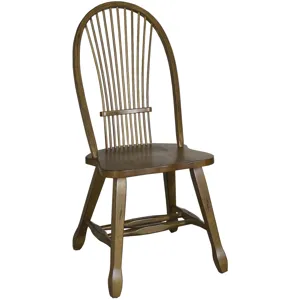 Treasures Sheaf Back Side Chair - Oak (RTA)