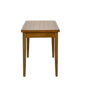 Treasures Rectangular Leg Table - Oak