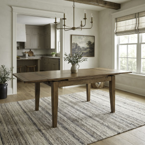 Treasures Retractable Leg Table - Oak