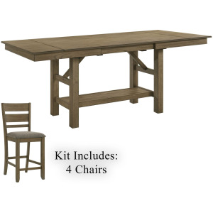 Brook Bay Opt 5 Piece Gathering Table Set