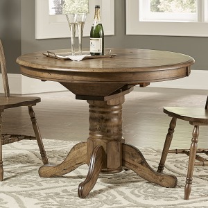 Carolina Crossing Oval Pedestal Table Top