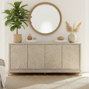 Montecito 4 Door Accent Cabinet