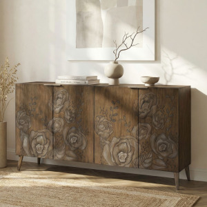Eden 4 Door Accent Cabinet