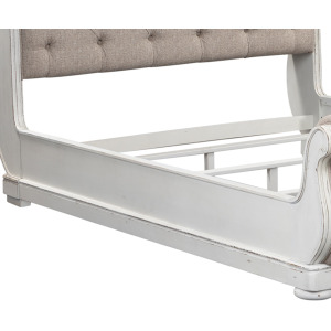 Magnolia Manor California King Uph Sleigh Bed Rails