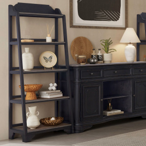 Magnolia Manor Leaning Pier Bookcase