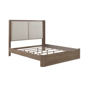 South Bend King Shelter Bed, Dresser &amp; Mirror, Night Stand