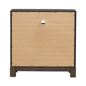 Modern Edge Bedside Chest w/ Charging Station