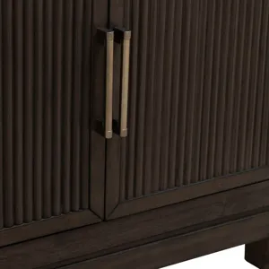 Modern Edge Bedside Chest w/ Charging Station