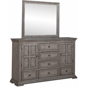 Big Valley Dresser & Mirror