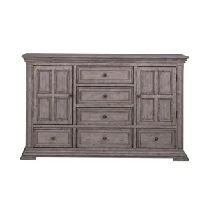 Big Valley 2 Door 6 Drawer Dresser