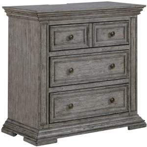 Big Valley Bedside Chest w/ Charging Station