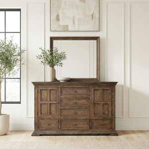 Big Valley Dresser & Mirror