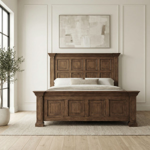Big Valley Queen Mansion Footboard