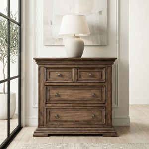 Big Valley Bedside Chest w/ Charging Station