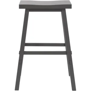 Creations 24 Inch Sawhorse Counter Stool - Gray (RTA)