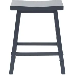 Creations 24 Inch Sawhorse Counter Stool- Navy (RTA)