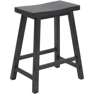 Creations 24 Inch Sawhorse Counter Stool - Slate (RTA)