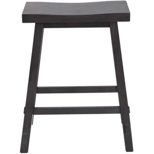 Creations 24 Inch Sawhorse Counter Stool - Slate (RTA)