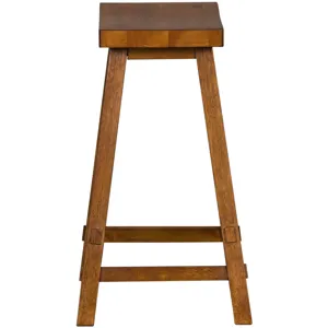 Creations 24 Inch Sawhorse Counter Stool - Tobacco (RTA)